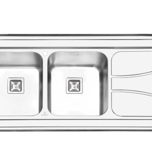 سینک ظرفشویی پرنیان مدل 1112 روکار / دارای 10 سال گارانتی و نصب رایگان