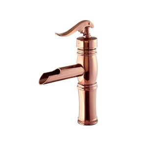 شیرآلات آویسا مدل بامبو رزگلد براق ست 4 تیکه دارای 5 سال گارانتی طلایی