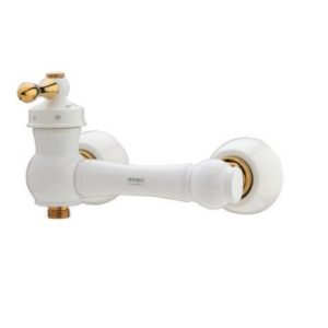 شیرالات آویسا مدل آدریانا سفید طلا ست 4 تیکه دارای 5 سال گارانتی طلایی