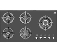 اجاق گاز صفحه‌ای شیشه ای پرنیان مدل PB 5208 / دارای 24 ماه گارانتی و نصب رایگان