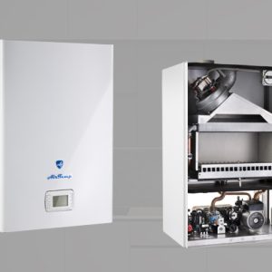 پکیج شوفاژ دیواری ایرتمپ 37 هزار RSI فرولی   . دومبدل / دیجیتال / فندار / قطعات کلا ایتالیا