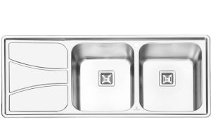 سینک ظرفشویی پرنیان مدل 1212 توکار / دارای 10 سال گارانتی و نصب رایگان