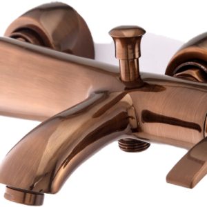 شیرآلات آویسا مدل لوتوس رزگلد مات ست 4 تیکه دارای 5 سال گارانتی طلایی