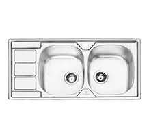 سینک ظرفشویی پرنیان مدل 1217 توکار / دارای 10 سال گارانتی و نصب رایگان