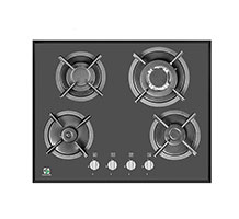 اجاق گاز صفحه‌ای شیشه ای پرنیان مدل PB 4203 / دارای 24 ماه گارانتی و نصب رایگان