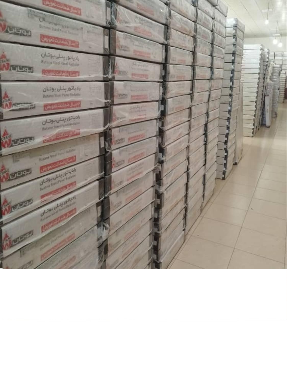 رادیاتور پنلی بوتان مدل 100 سانتی متری پرتوان با 12 سال گارانتی / مناسب فضای 12 تا 15 متری - Image 5