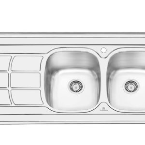 سینک ظرفشویی پرنیان مدل 1109 روکار / دارای 10 سال گارانتی و نصب رایگان