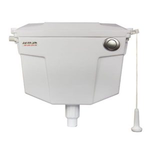 فلاش تانک روکار ساحل ایران . با گارانتی 10 ساله شرکت / حجم آب 6 لیتری