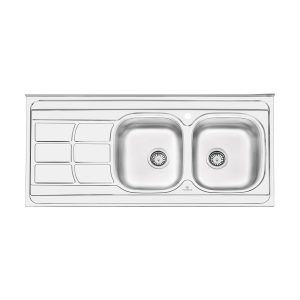 سینک ظرفشویی پرنیان مدل 2109 روکار / دارای 10 سال گارانتی و نصب رایگان